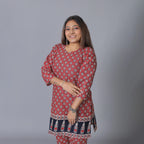 Pure Cotton Kalamkari Print Suit Set