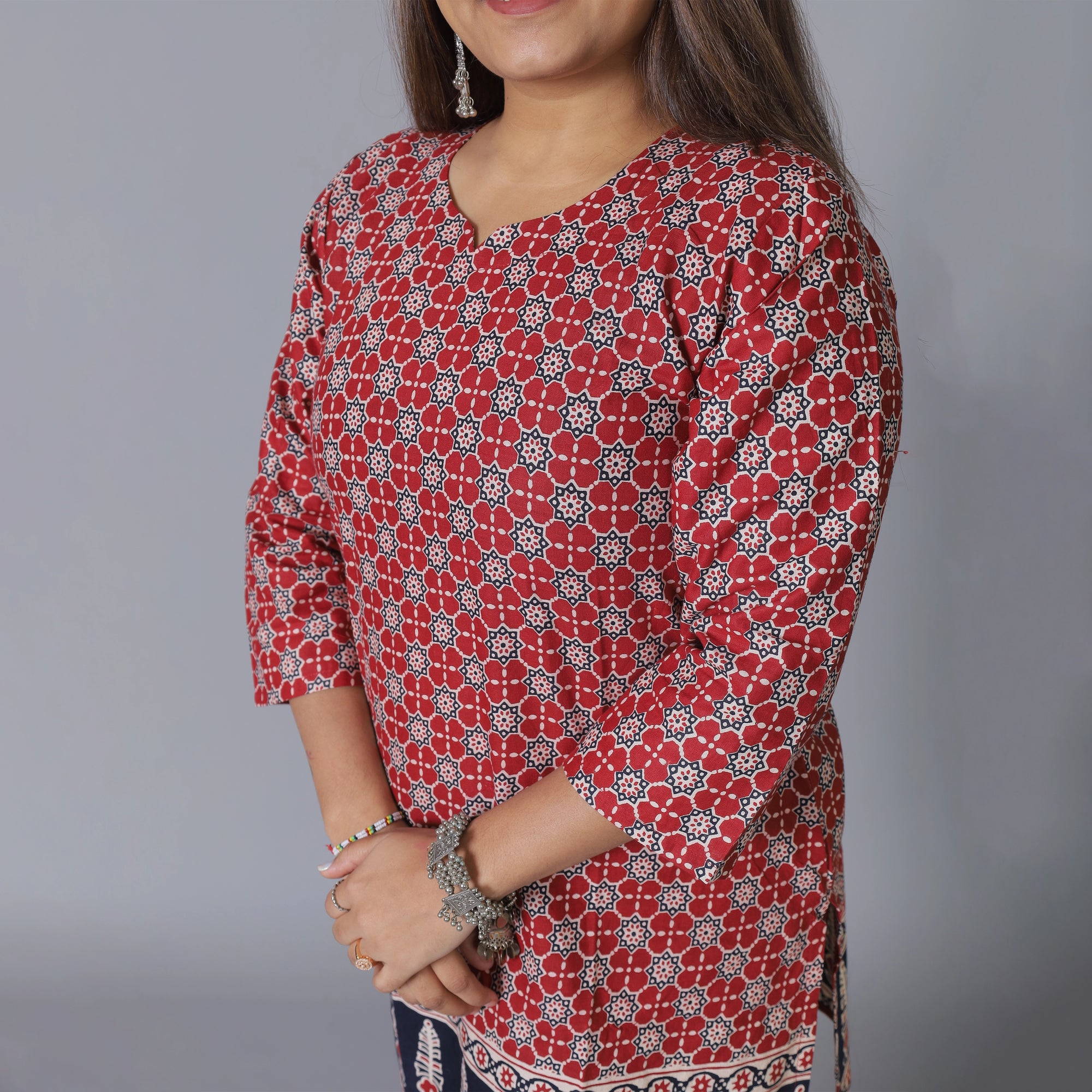 Pure Cotton Kalamkari Print Suit Set