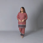 Pure Cotton Kalamkari Print Suit Set