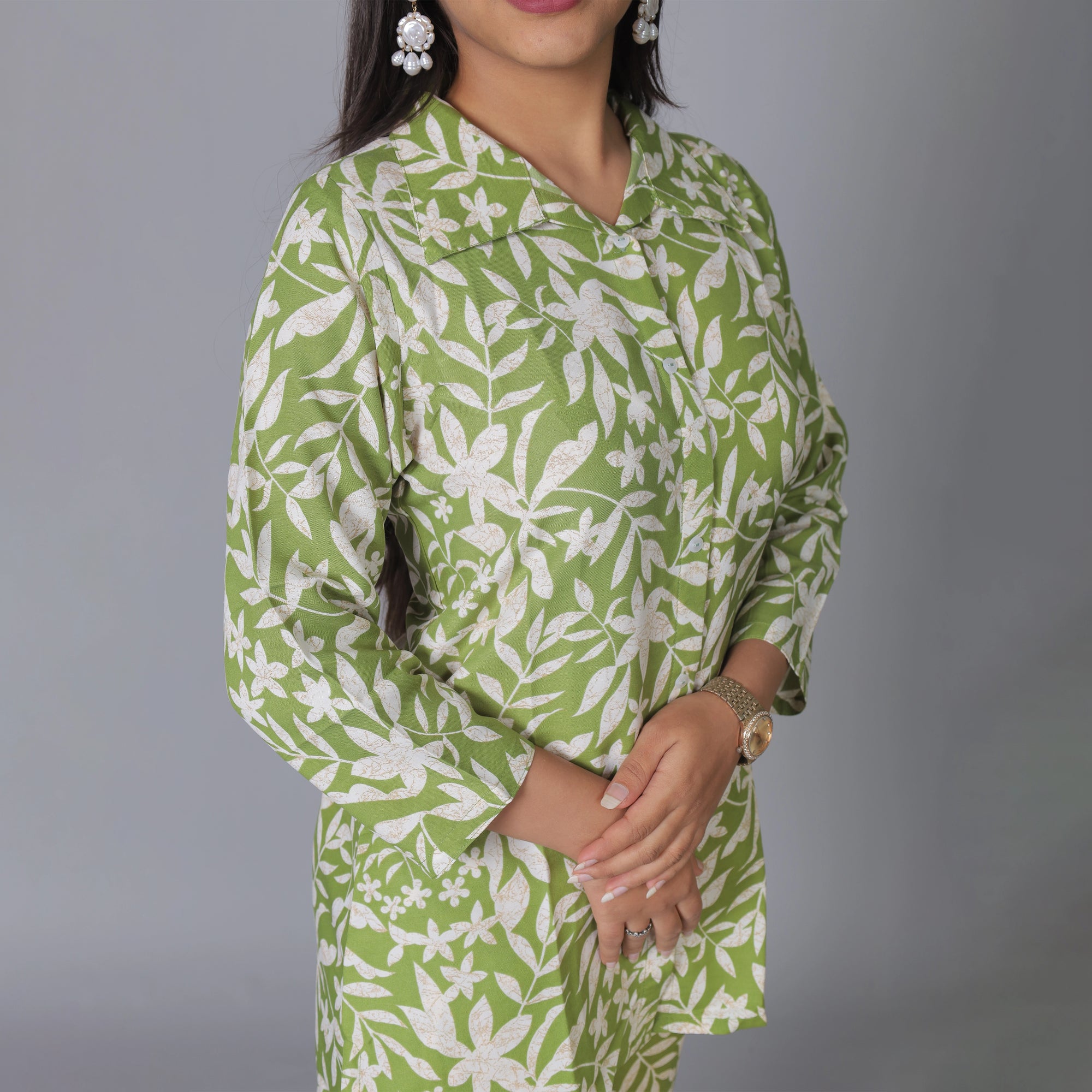 Poly Rayon Printed Co-Ord Set