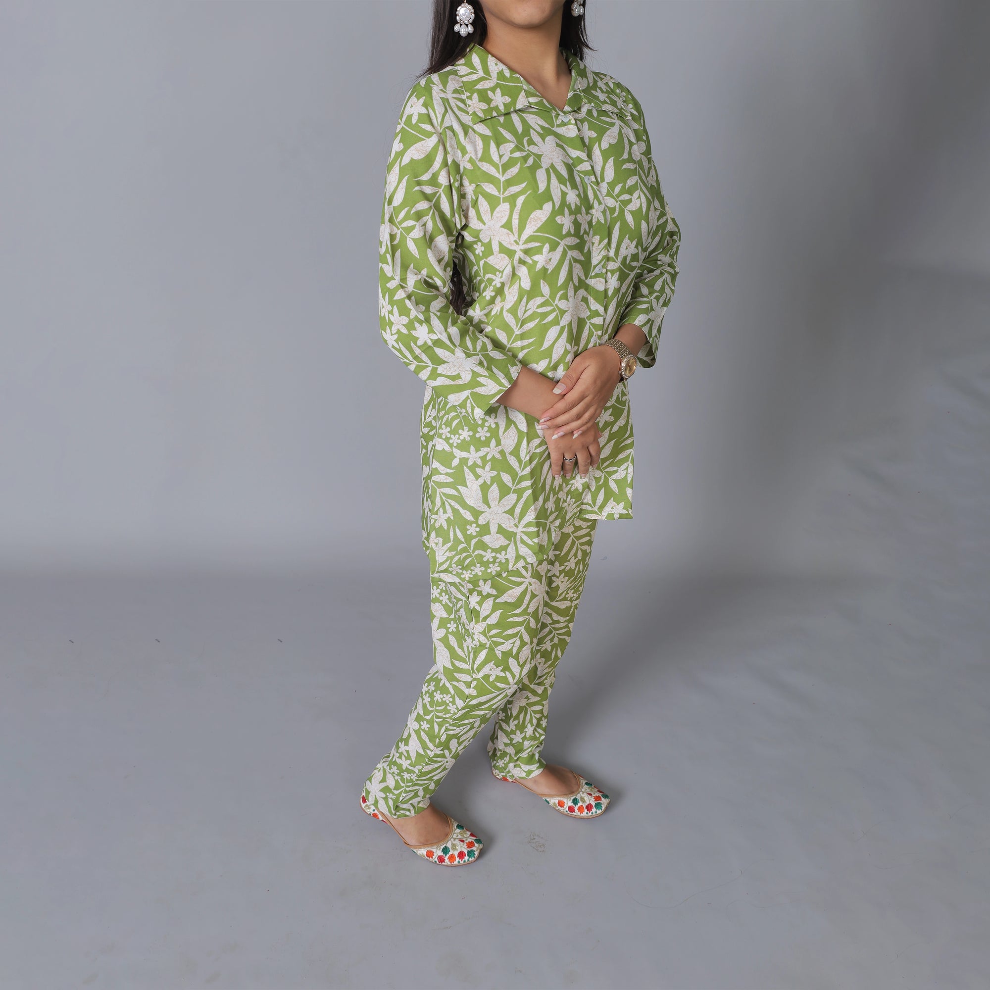 Poly Rayon Printed Co-Ord Set